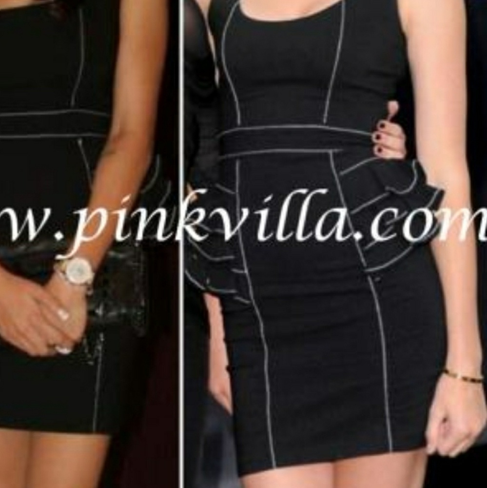 Bebe dress with Peplum